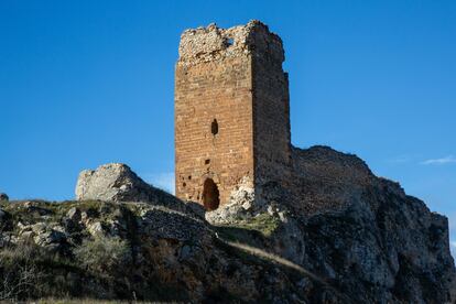 La torre del castillo de Berdejo.