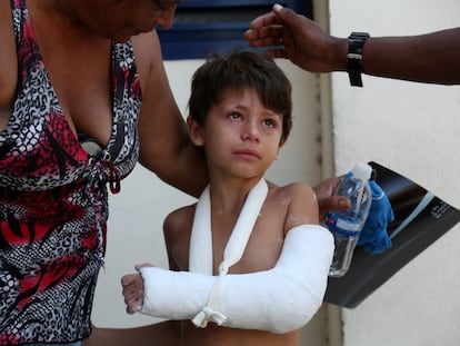 Una familia recorre cuatro hospitales hasta ser atendida en Río de Janeiro.