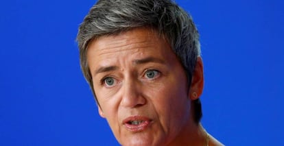 La comisaria europea de Competencia, Margrethe Vestager.