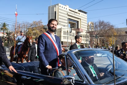 Gabriel Boric en la Cuenta Pública 2025