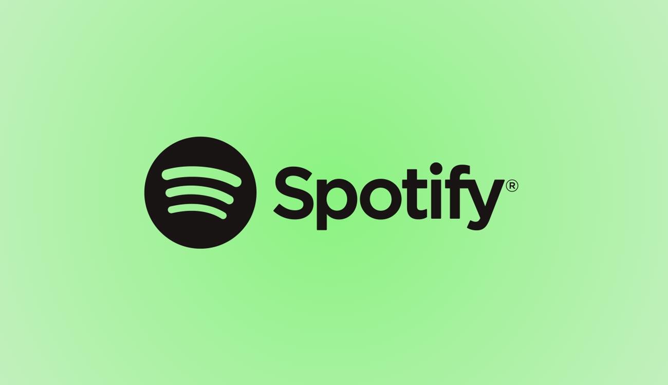 Logotipo de Spotify con fondo verde