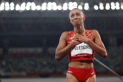 Peleteiro, tras ganar el bronce.