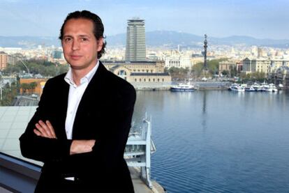 Javier Pérez-Tenessa, consejero delegado de eDreams, en el World Trade Center del puerto de Barcelona.