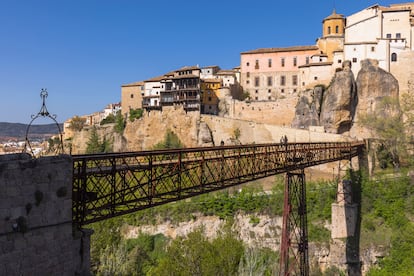 El puente de San Pablo, en Cuenca.