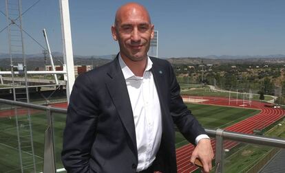 Luis Rubiales, presidente de la Real Federación Española de Fútbol
