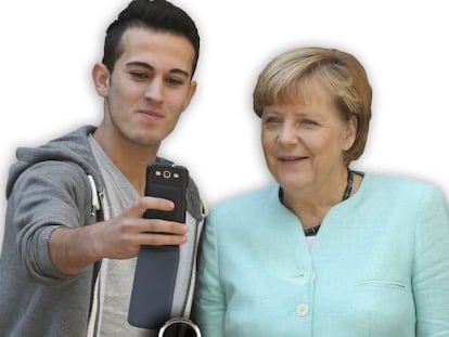 El plan de Merkel para olvidar su selfie con los refugiados