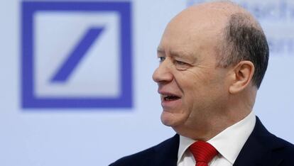 El presidente de la junta directiva del Deutsche Bank John Cryan, el pasado 2 de febrero.