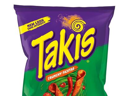 El snack Takis, que se fabrica en la planta de Bimbo en El Verger.