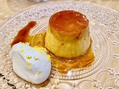 Flan de huevo cremoso. J.C. CAPEL