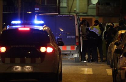 Uno de los detenidos por los Mossos en la redada contra el tráfico de drogas en la Mina.