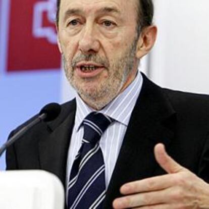 Alfredo Pérez Rubalcaba.