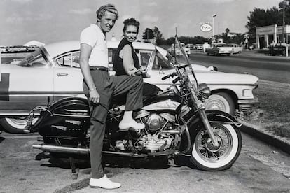 Jerry Lee Lewis y Myra Williams en 1958, el año de su polémico enlace.