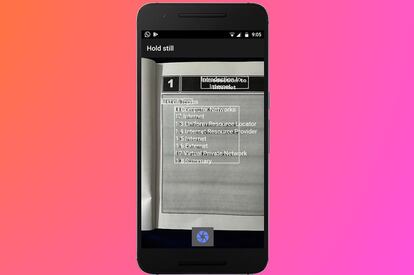 Conversor de imagen a texto. Como dice su nombre, esta app es un compelto escáner para nuestro móvil, que nos permite obtener texto desde una imagen. Escanea la página de un libro o una revista, y esta app hará el resto. Ya que permitirá capturar el texto y editarlo como si lo hubiéramos escrito nosotros. Puedes descargarlo pulsando sobre la imagen.