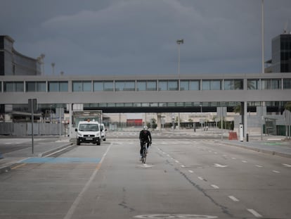 La Terminal 2 del aerpopuerto de El Prat lleva cerrada desde diciembre.