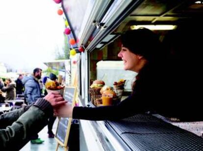 La 'foodtruck' Pebre Negre.