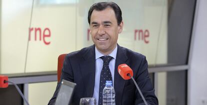 Fernández Maillo antes de la entrevista de este martes.