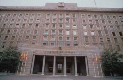 Sede central del Ministerio de Defensa en Madrid.
