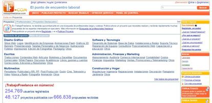 Recopila ofertas para profesionales freelance y autónomos de diversos ámbitos en su <a href="http://www.trabajofreelance.es/" target="_blank">portal</a>.