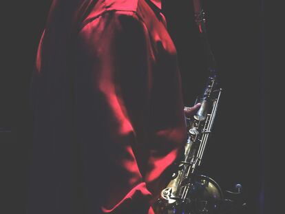 El saxofonista Sonny Rollins.