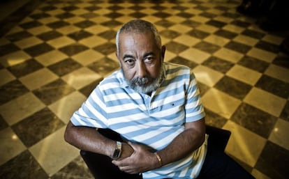 El escritor cubano Leonardo Padura, autor de 'Herejes', en Madrid.