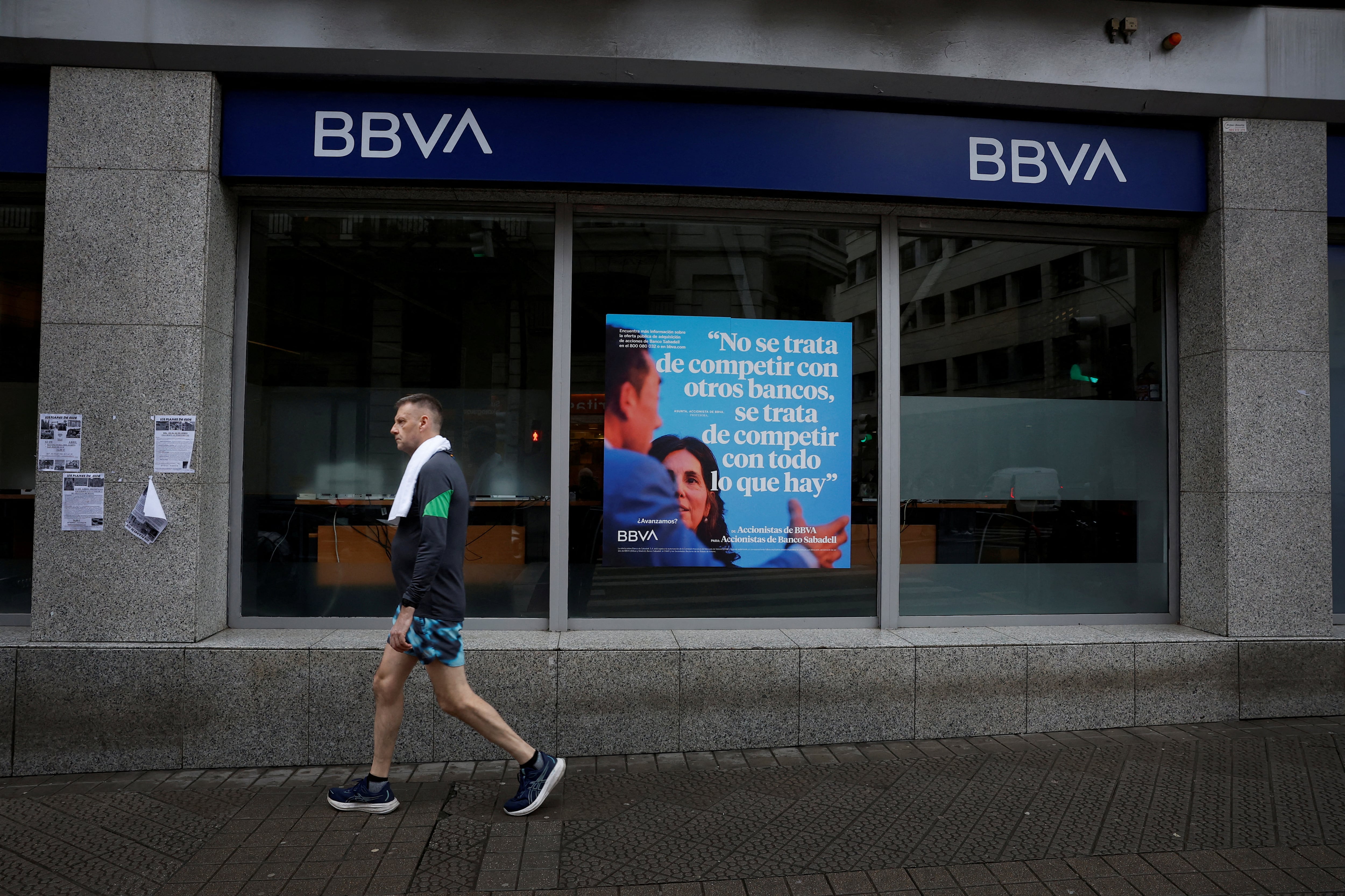 Sucursal de BBVA en Bilbao.