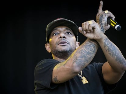 Prodigy durante um show na Suíça, em 2016.