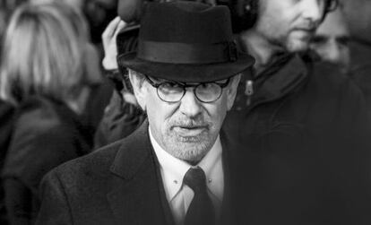 Spielberg el pasado 13 de noviembre en el estreno de 'El puente de los espías'.