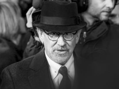 Spielberg el pasado 13 de noviembre en el estreno de 'El puente de los espías'.