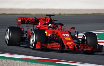 Leclerc, en Montmeló.
20/02/2020 ONLY FOR USE IN SPAIN