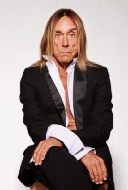 El cantante Iggy Pop