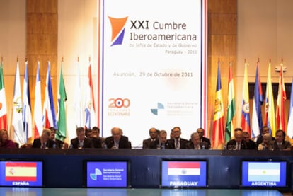 Reunión preparatoria de los ministros de Exteriores previa a la Cumbre de Asunción.