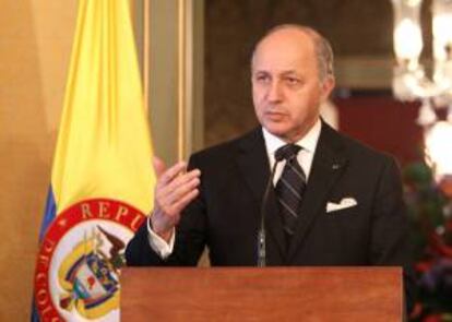 El ministro de exteriores de Francia, Laurent Fabius. EFE/Archivo