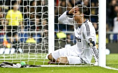 Ronaldo, en el partido de Copa contra el Barça.