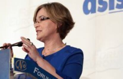 La presidenta de Sareb, Belén Romana.
