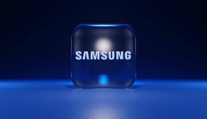 Logo 3D de Samsung