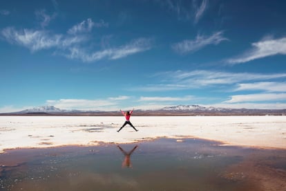 El salar de Uyuni.