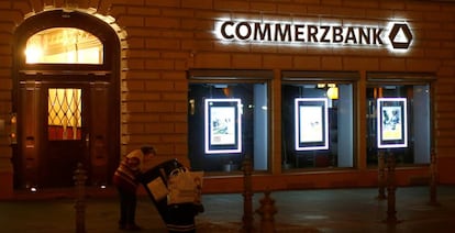 Sucursal de Commerzbank en Fráncfort.