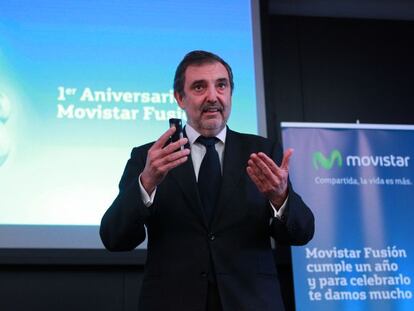 Luis Miguel Gilp&eacute;rez, presidente de Telef&oacute;nica Espa&ntilde;a.