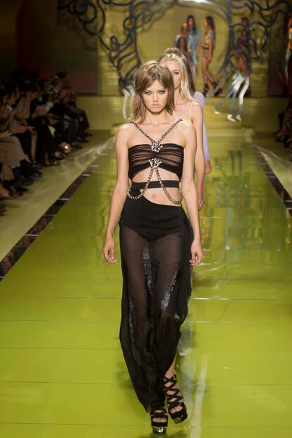 El rock chic de Versace