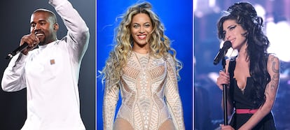 Kayne West, Beyoncé y Amy Winehouse son tres de los artistas imprescindibles en la lista.