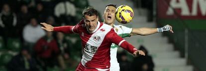 Amaya y Jafr, en el Elche-Rayo.