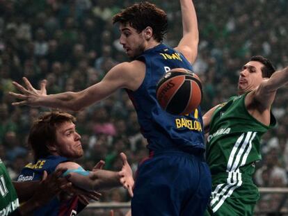 Diamantidis, defendido por Tomic y Wallace 