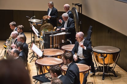 Parte de la sección de percusión necesaria para la interpretación de la Sinfonía ‘Leningrado’.