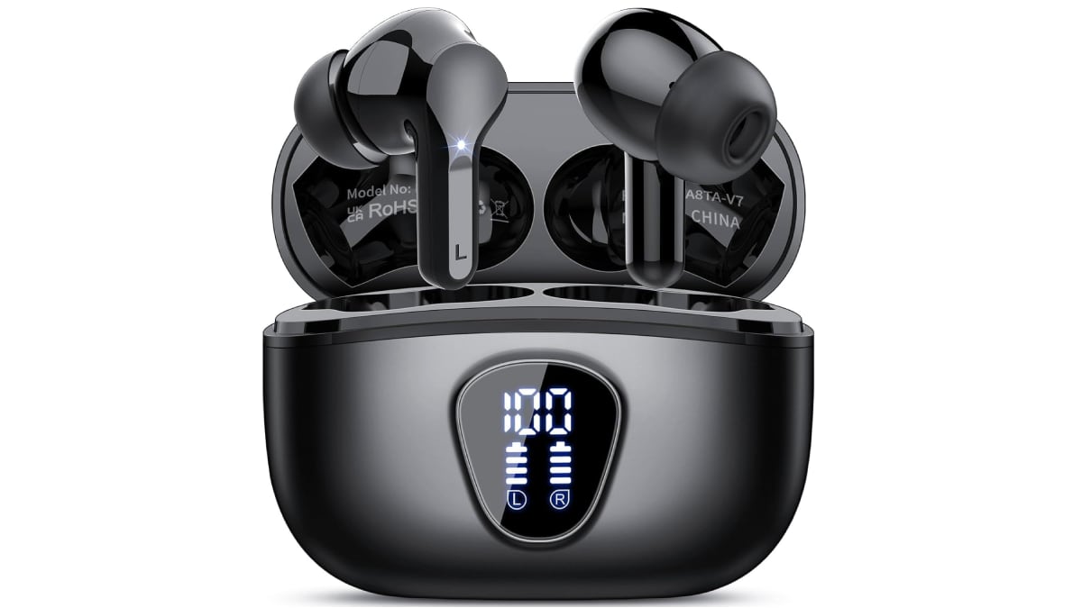 Auriculares inalámbricos con hasta 45 horas de autonomía.