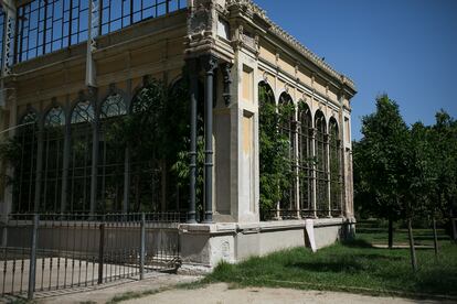 El Hivernacle del Parc de la Ciutadella, en agosto del año pasado.