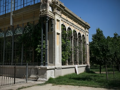 El Hivernacle del Parc de la Ciutadella, en agosto del año pasado.