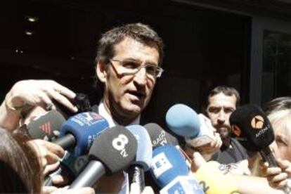 El presidente de la Xunta de Galicia, Alberto Núñez Feijóo. EFE/Archivo