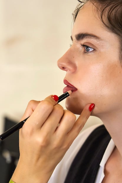 Flawless lips begin with some lip liner.