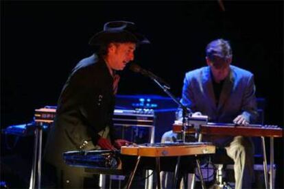Imagen del concierto de Bob Dylan en Callella de Palafrugell.