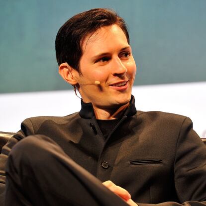 SAN FRANCISCO, CA - SEPTEMBER 21: Pavel Durov, CEO and co-founder of Telegram speaks onstage during day one of TechCrunch Disrupt SF 2015 at Pier 70 on September 21, 2015 in San Francisco, California. (Photo by Steve Jennings/Getty Images for TechCrunch)